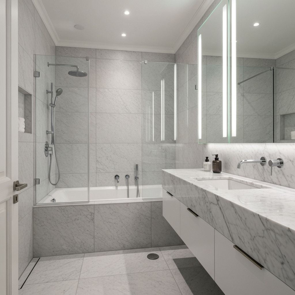 Mermer banyo kaplaması